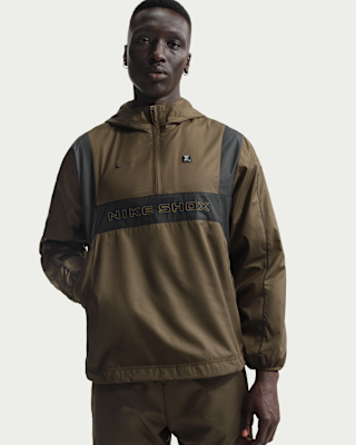 Nike Sportswear Shox Men's Woven Half-Zip Jacket. Nike HR